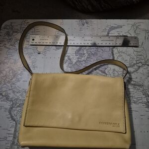 Kenneth Cole New York Yellow Shoulder Bag